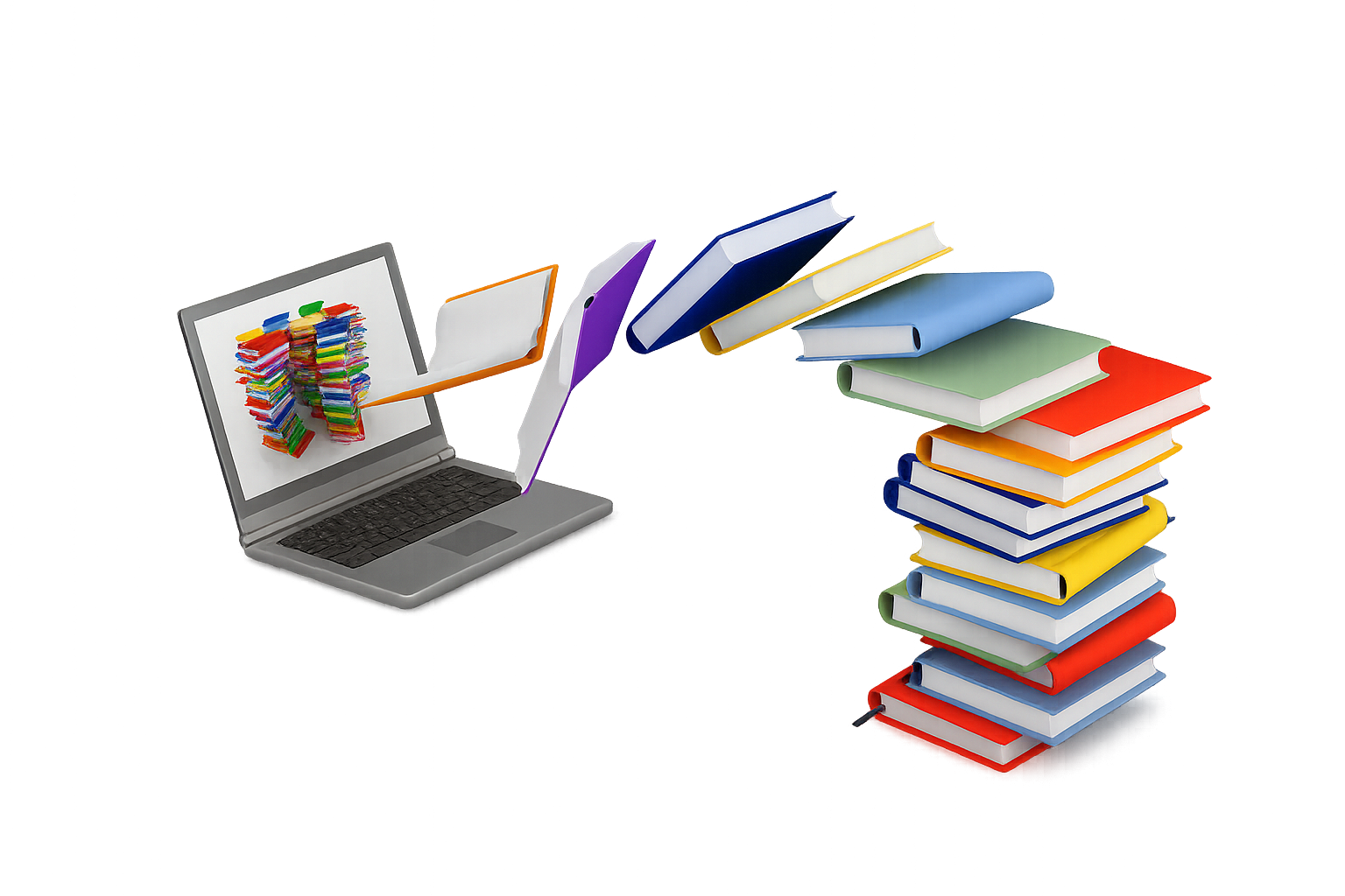 Students collaborating with laptops and notes